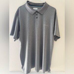 Columbia Men's Charcoal Hike Polo Shirt